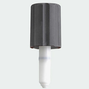 Runder Stopfen - S600012   - Synthware glass - außen / aus Teflon® / Viton®
