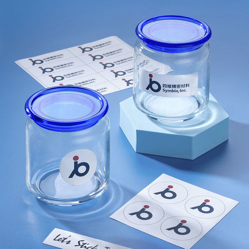 Waserlösliches Etikett - Symbio, Inc - bedruckbar / selbstklebend / Papier
