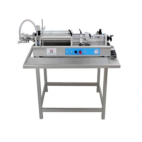 Halbautomatische Füllmaschine - PMK-GVT-5000 - Guangzhou Promake Machinery Equipment Co., Ltd. - für Flaschen / für Flüssigkeiten / für Feststoff