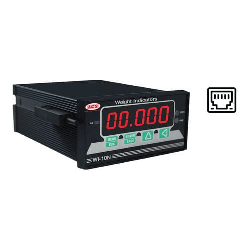 Digitaler Wägeindikator - WI-50N-ETH - LCS Controls Private Limited - einbaufähig / analog / Ethernet