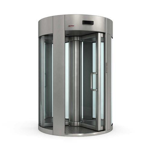Karussell-Tor - Rotant IV - Saima Sicurezza SpA - Stahl / Glas / für den Innenbereich