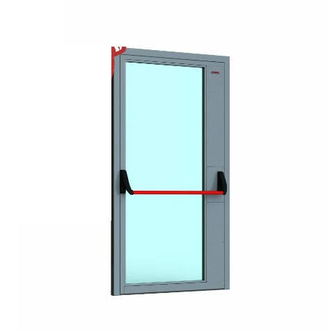 Einflügeltür - UES 366 RC4  - Saima Sicurezza SpA - Glas / für den Innenbereich / Sicherheit