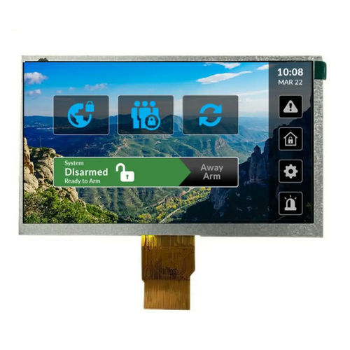 7"-Displaymodul - HG070WS002 - Shenzhen Hongguang Display Co., Ltd - TFT LCD / TN / mit kapazitivem Touchscreen