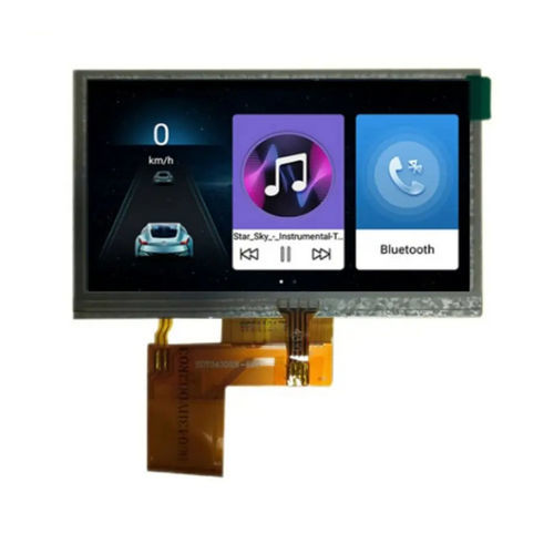 4,3"-Displaymodul - HG043HV002R03 - Shenzhen Hongguang Display Co., Ltd - TFT LCD / IPS / mit resisitivem Touchscreen