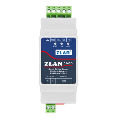 Serie-Geräteserver - ZLAN5143D - Shanghai ZLAN Information Technology Co.,Ltd - RJ45 / Modbus / Industrie
