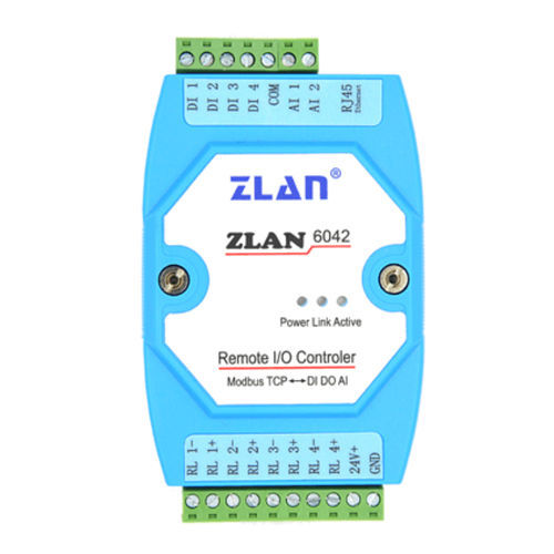 Digitales E/A-Modul - ZLAN6042 - Shanghai ZLAN Information Technology Co.,Ltd - analog / Ethernet / Modbus RTU