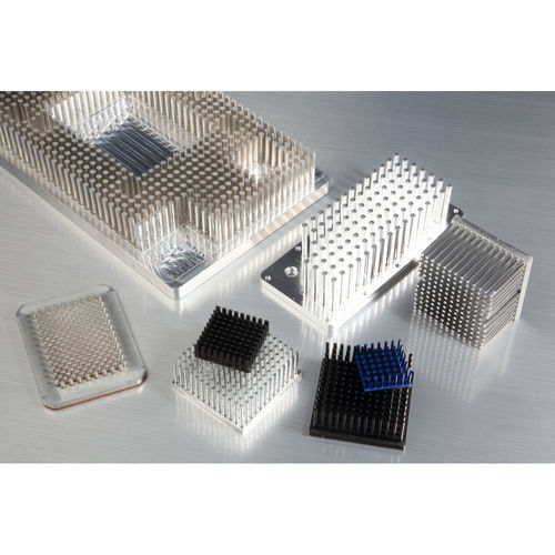 Aluminium-Kühlkörper - Alutronic Kühlkörper GmbH und Co. KG - Stift / extrudiert