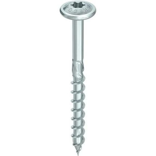 Holzschraube - TOPIX-plus TelKo HD 6,0x100 TG znbl - HECO - Linsenkopf mit Flansch / Torx / verzinkt