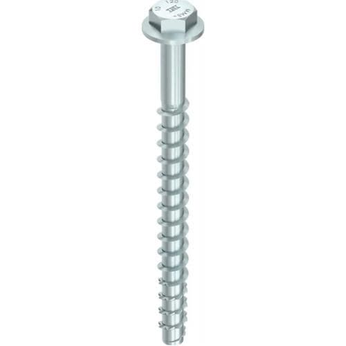Betonschraube - MMSplus-SS 12x 80/ 5 SW15 zn-bl - HECO - Sechskant / Spanner / aus verzinktem Stahl
