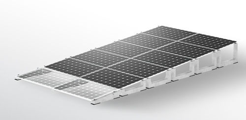 Solar-Montagesystem / Freiland - Sun Ballst - für Montage im Hochformat / Beton