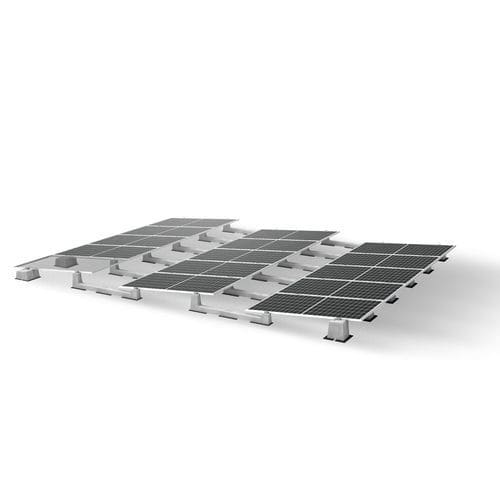 Solar-Montagesystem für Flachdach - Industrial-XL - Sun Ballst - Beton