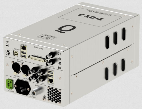 FM-Funktransmitter - Cobalt C10-I - Aqua Broadcast Limited - Ethernet / GPS / USB