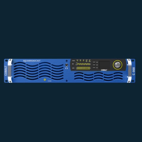 FM-Funktransmitter - Cobalt C-300 - Aqua Broadcast Limited - Ethernet / GPS / USB