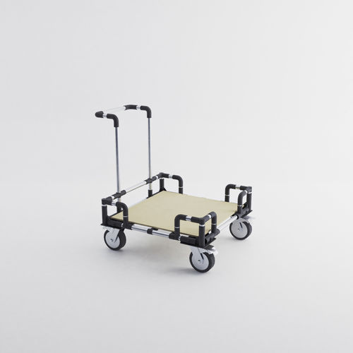 Transportwagen - LOG-0104 - OPEX FACTORY - Stahl / Paletten / für Behälter