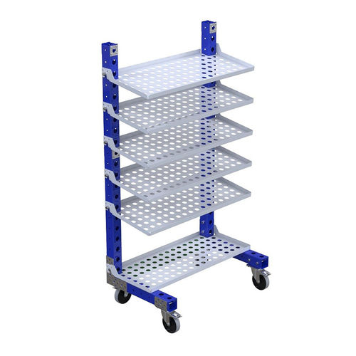 Warenlager-Regal - FQ-0306 - OPEX FACTORY - Transport / mobil / verstellbar
