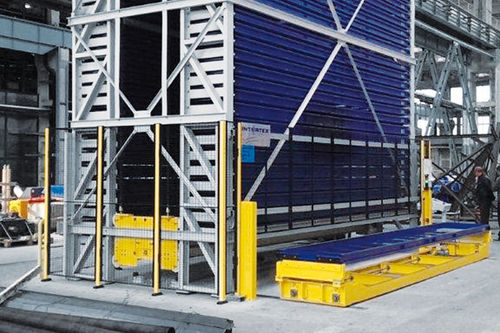 Automatischer Lagerturm - TowerMat FE series - Intertex Maschinenbau Ingeborg Deiss GmbH & Co. - für Blech / für Langgut