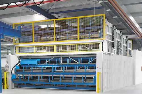 Vertikales Umlaufregal - InterMat IM-BV1.1 - Intertex Maschinenbau Ingeborg Deiss GmbH & Co. - Langgut
