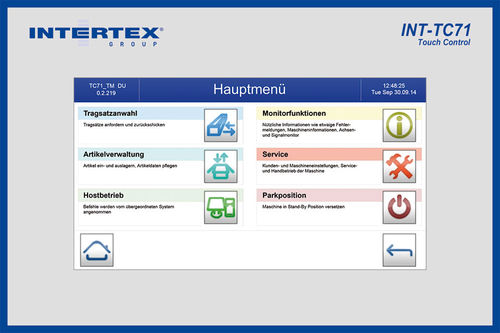Software / Lagerverwaltung WMS - INT-WM - Intertex Maschinenbau Ingeborg Deiss GmbH & Co. - Steuerung / ERP / für automatisches Lagersystem