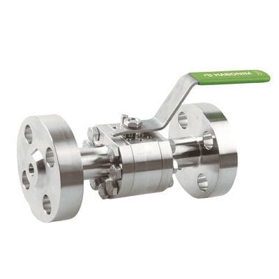Ventil mit schwimmend gelagerter Kugel - 28 - HABONIM - Hebel / Absperr / 3-teilig