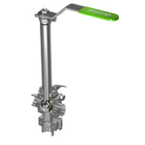 Ventil mit schwimmend gelagerter Kugel - DC47 - HABONIM - Hebel / Steuerung / Isolation