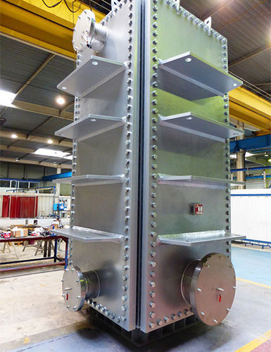 Geschweißter Plattenwärmetauscher - Heatex® series - Kapp - flüssig/flüssig / Titan / Nickel
