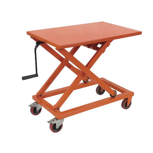 Scherenhubtisch - TH series - SANTSAI MACHIENRY - mechanisch / mobil / für Kommissionier