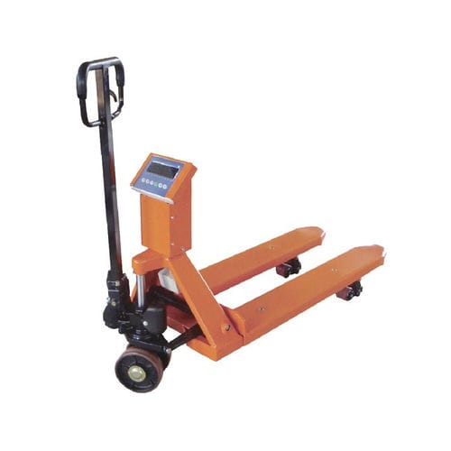 Hubwagen mit Wiegesystem - PTZ-5500ES - SANTSAI MACHIENRY - elektrisch / für Materialumschlag / Transport