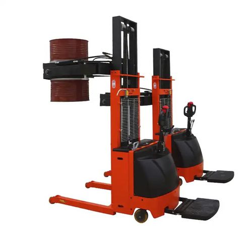 Elektrischer Stapler - COT0520 - SANTSAI MACHIENRY - mit Fahrerplattform / Fass / mit Wiegesystem