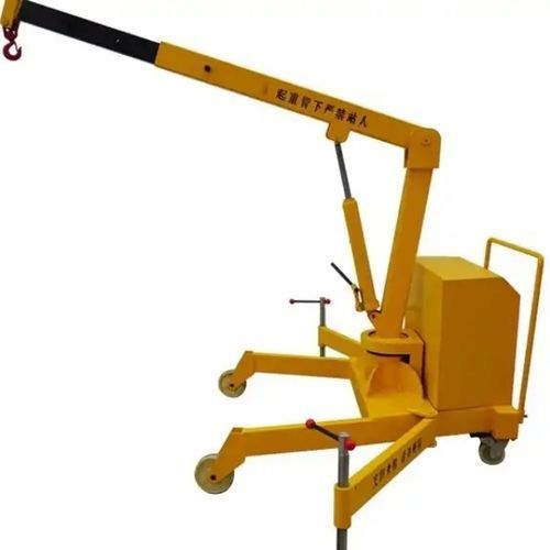 Hydraulischer Werkstattkran - SD-B Series - SANTSAI MACHIENRY - teleskopisch / kompakt / mit Stützarm
