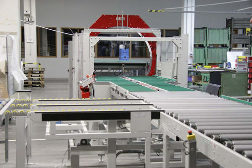 Horizontaler Stretchwickler - Wrapsolut - Fährenkämper GmbH & Co. KG - mit Drehring / automatisch / Paket
