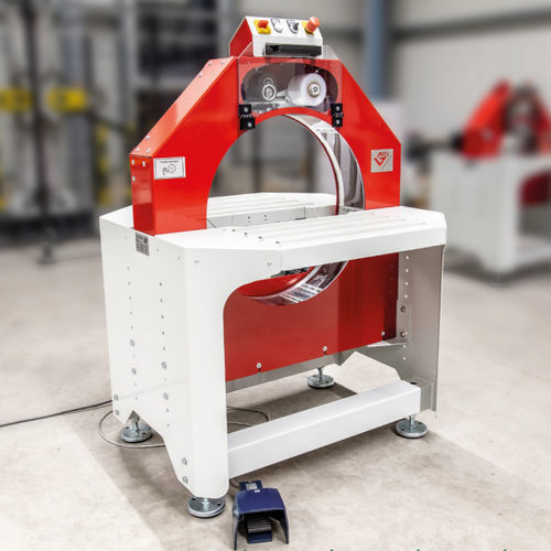 Horizontaler Stretchwickler - CL 010 series - Wrapsolut - Fährenkämper GmbH & Co. KG - mit Drehring / manuell / Paletten