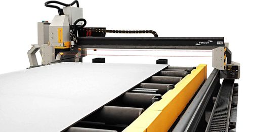 Lasermarkiermaschine - MK - TECOI | Advanced Plate Processing Systems - Plasma / Tisch / für Prozess