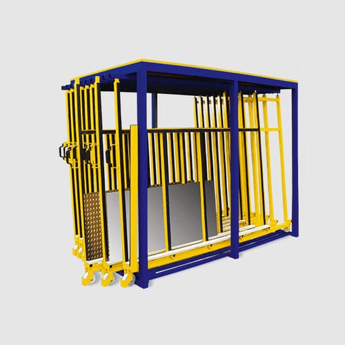 Vertikales automatisches Lagersystem - HEGLA Fahrzeugbau GmbH&Co.KG - für Blech / kompakt
