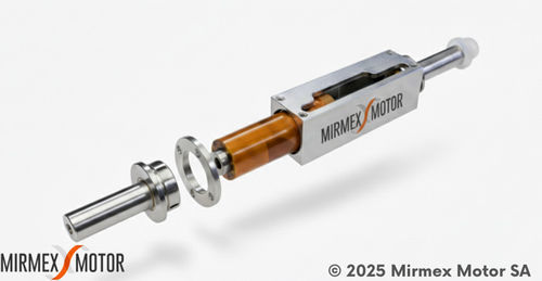 Dreiphasiger Linearmotor - MIRMEX MOTOR - bürstenlos / ironless / Eisenkern