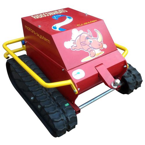 Elektrischer Schlepper - TC1000R - PMP di Olgiati Giuseppe - auf Raupen / funkgesteuert / Schlepp