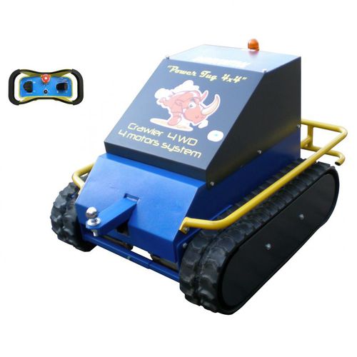 Elektrischer Schlepper - TC4000/4R - PMP di Olgiati Giuseppe - auf Raupen / funkgesteuert / Schlepp