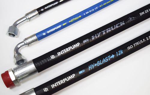 Schlauch für Heizöl - T series - IMM Hydraulics - Kunstgummi / Metallgeflecht