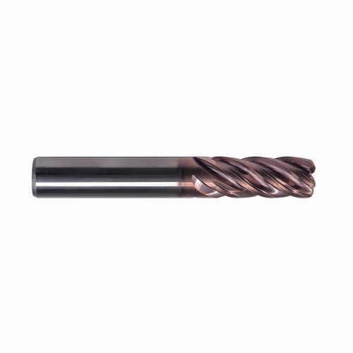 Fräser mit ungleicher Helix - H5 series - DueCi SRL - Eckradius / Ringkern / VHM