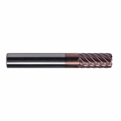 Fräser mit ungleicher Helix - H7 series - DueCi SRL - Eckradius / Ringkern / VHM