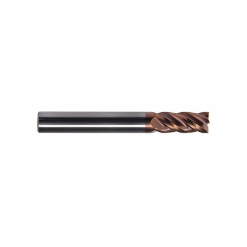 Fräser mit ungleicher Helix - H4S series - DueCi SRL - Eckradius / Ringkern / VHM