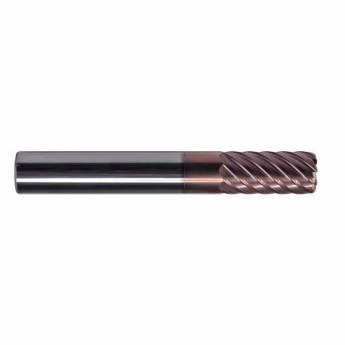Fräser mit ungleicher Helix - H6S series - DueCi SRL - Eckradius / Ringkern / VHM