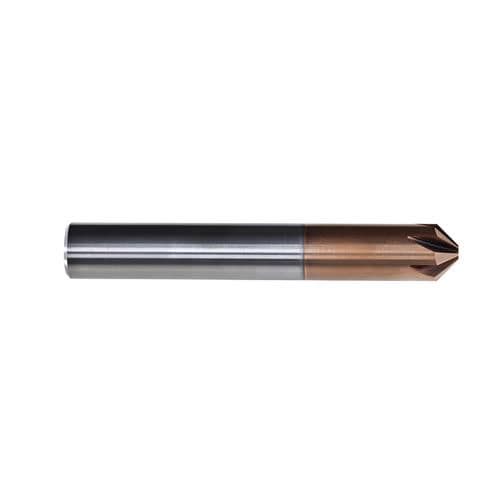 Vollmetall-Fräser - 5345Z6 - DueCi SRL - Entgrat / Anfasen / für Nichteisenmetalle