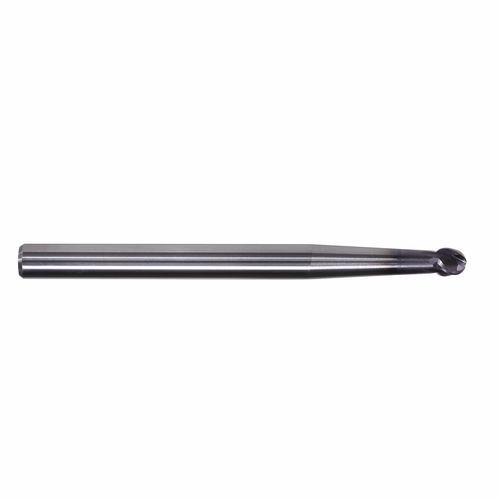 Schaftfräser - 65260 series - DueCi SRL - Kugelkopf / VHM / für Nichteisenmetalle