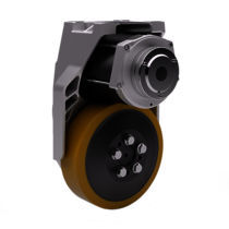 Mitnahme-Getriebe - TDF series - ABM Greiffenberger Antriebstechnik GmbH - schrägverzahnt / mit Hohlwelle / kompakt