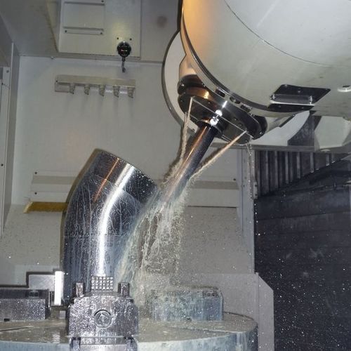 Spanende Bearbeitung: UP-Drehen / für Anschlüsse - Dainichi Manufacturing Co., Ltd. - Aluminium / Edelstahl / Kobalt
