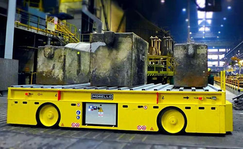 Automatischer Wagen - SGAI - MORELLO USA - für Materialumschlag / Platten / für schwere Lasten