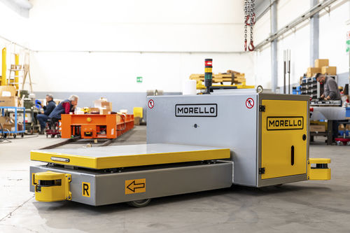 FTS für Materialumschlag - Navigation AGV CAR - MORELLO USA - Transfer / zum Laden / für Paletten