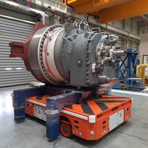 FTS für schwere Lasten - SGAI and OMNI Transporter - MORELLO USA - für Lagerhallen / batteriebetrieben / Rundstrahl