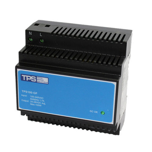 Stromversorgung für DIN-Schiene - TPS100-GP24V - TPS Elektronik GmbH - AC/DC / Einfachausgang / gesteuert