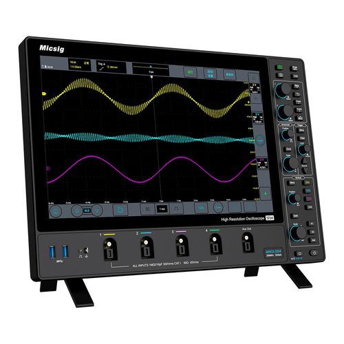 Digitales Oszilloskop - MHO3-3504 - TPS Elektronik GmbH - Tisch / 4 Kanäle / computergesteuert